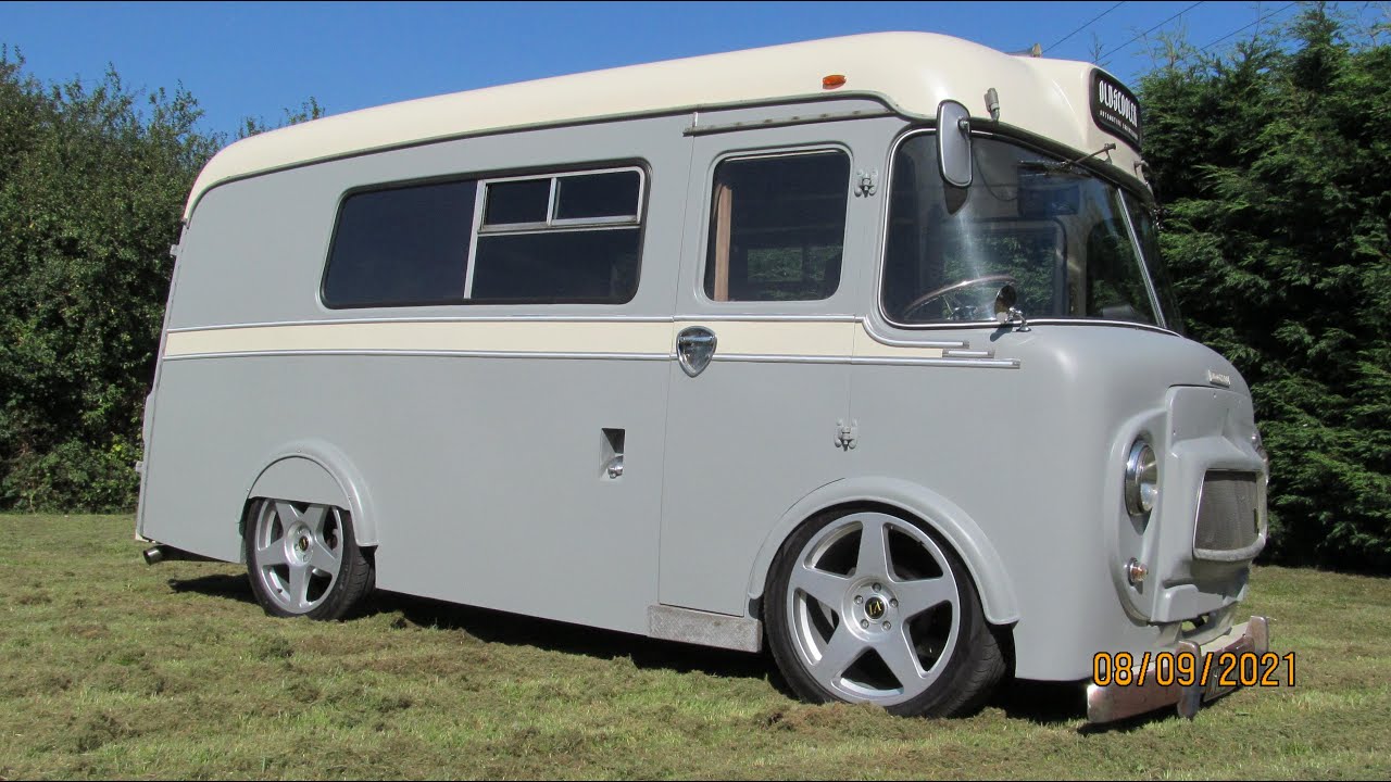 Classic BMC Ambulance campervan with a Cummins 5.9 engine swap!!