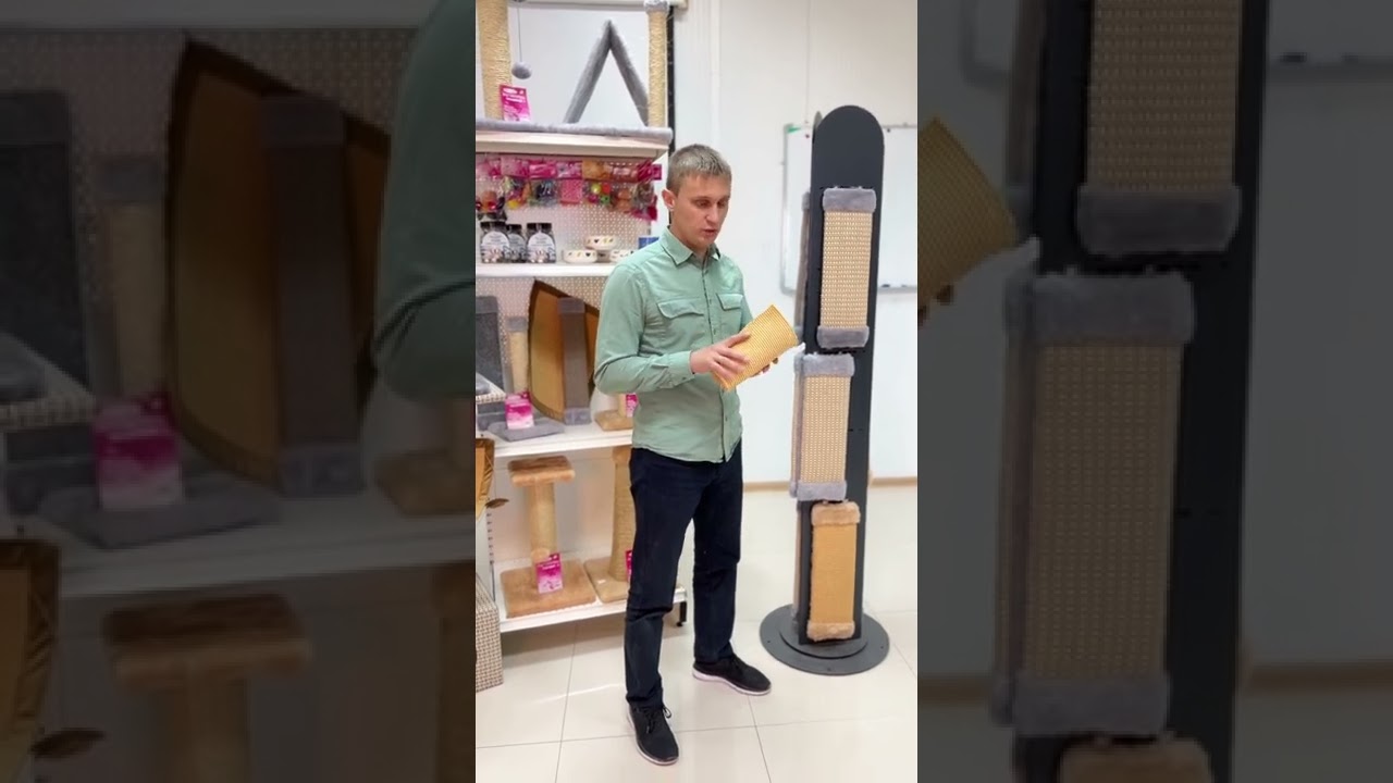 Привет, зообизнес! Когтеточка как у всех, но иначе. Смотрим😉 