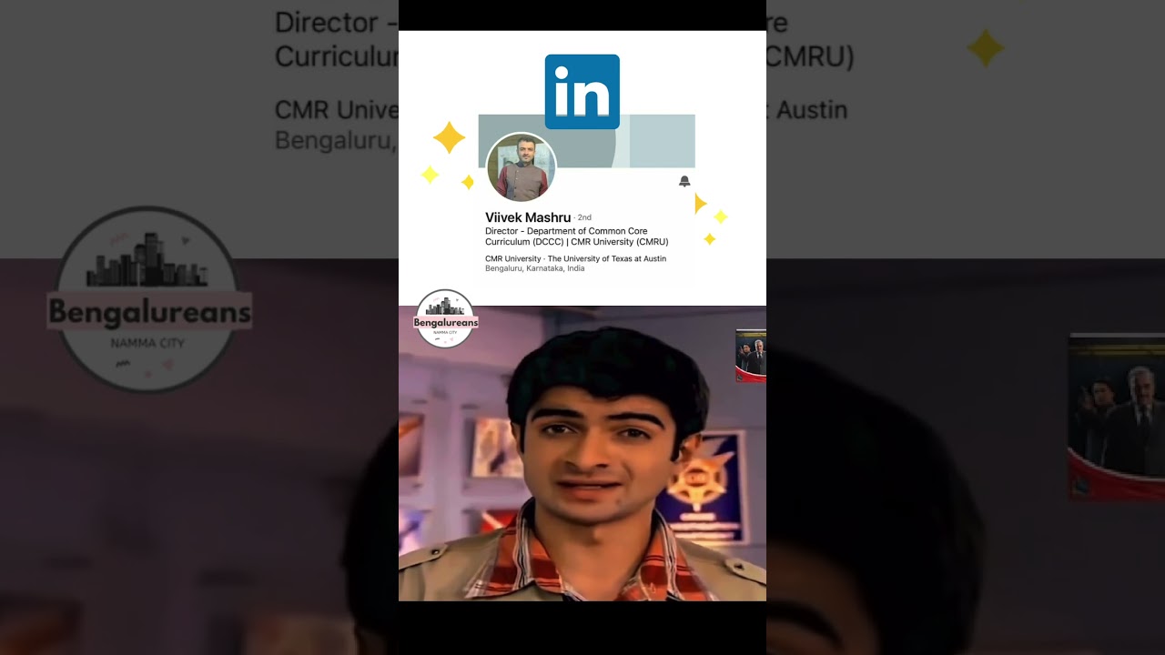 Actor Vivek Mashru turns professor #shorts #cid