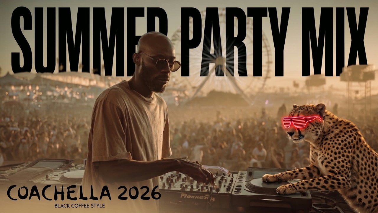HYPNOTIC AFRO HOUSE 2026 🌴 Black Coffee Style | Festival Coachella Vibes☕️