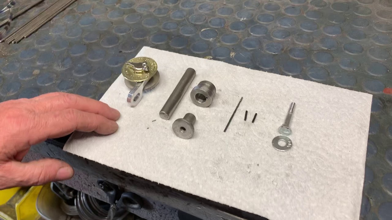 Chambord AccuKnitter - Brass Dial Row Counter Installation - Part 1
