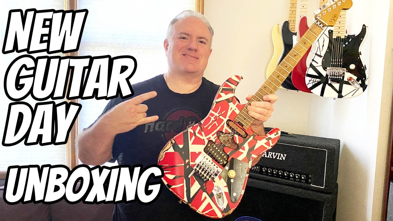 Get your EVH Guitar for LESS!  New Guitar Day - EVH Frankie - Unboxing #NGD