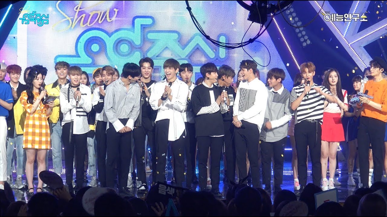 [예능연구소 직캠] 워너원 에너제틱 1위 앵콜 @쇼!음악중심_20170826 Energetic Wanna One in 4K