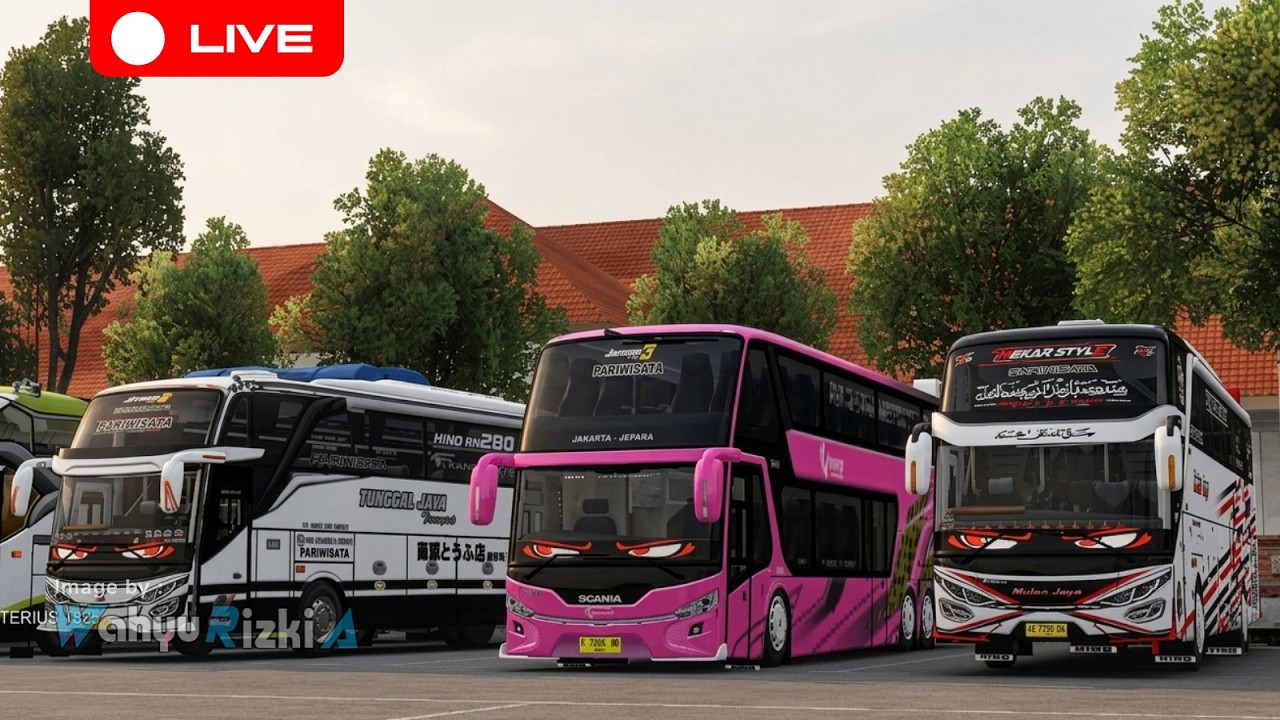 🔴 Mudik Dulu Euy #4 || Bus Simulator Indonesia