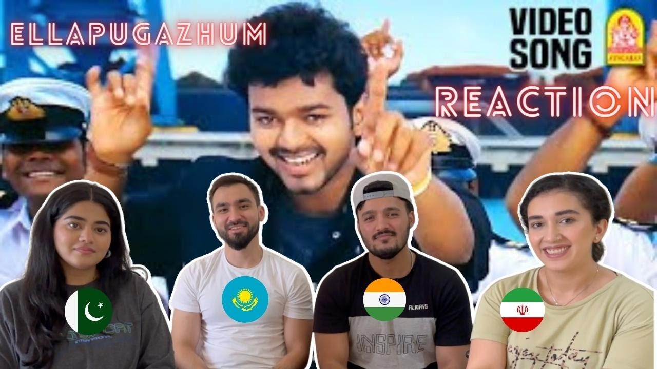 Ellapugazhum Song REACTION | Thalapathy Vijay | A.R Rahman | Foreigner Reaction