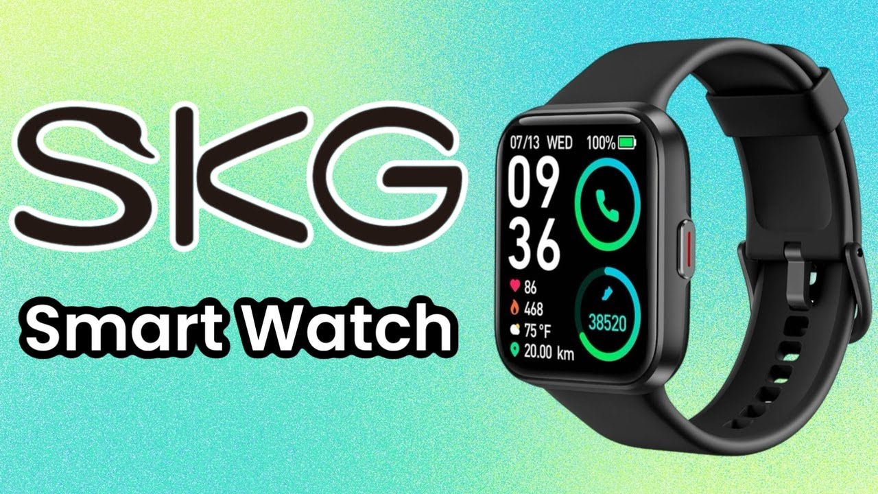 The SKG Smart Watch Is Great For Health & Fitness Tracking