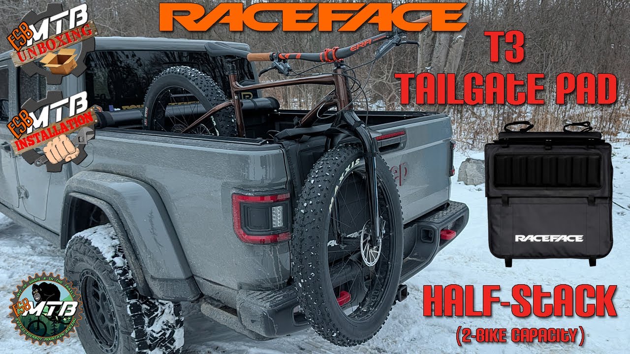 Распаковка и установка накладок на заднюю дверь Race Face T3 Half-Stack на мой Jeep Gladiator.
