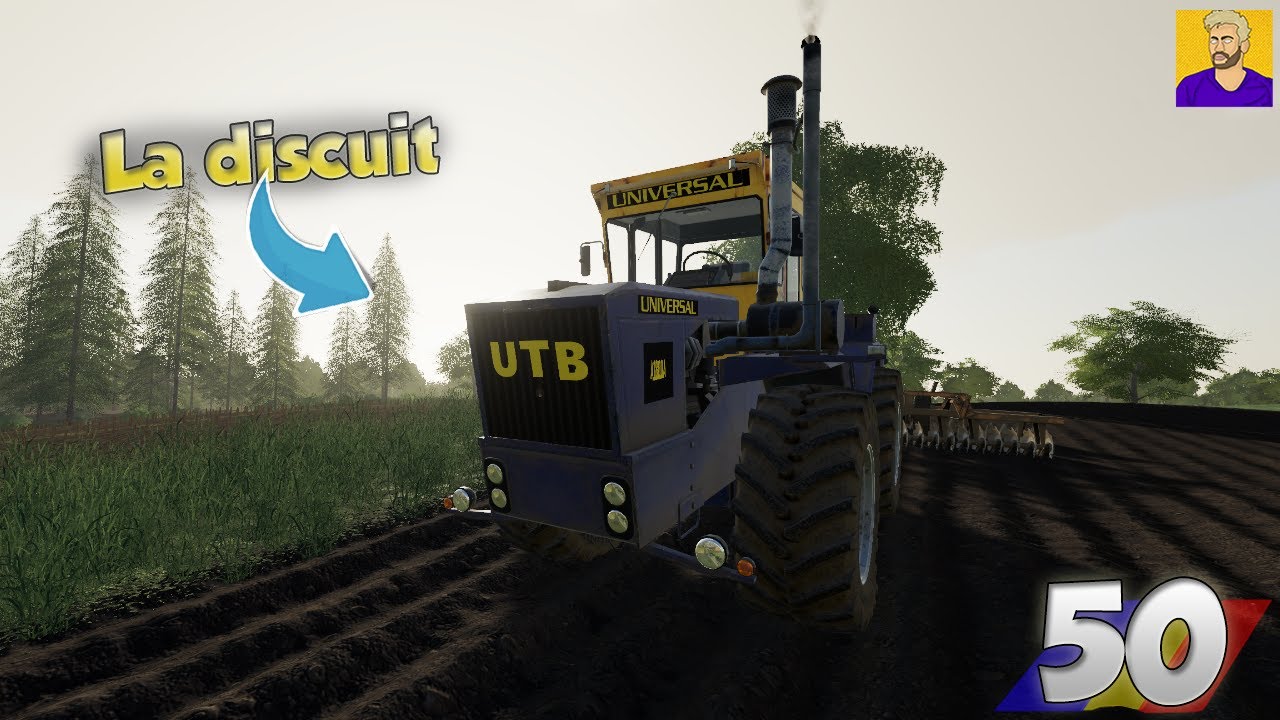 La discuit cu UTB A1800 A ! -FS 19 | Ep.50 (utilaje romanesti)