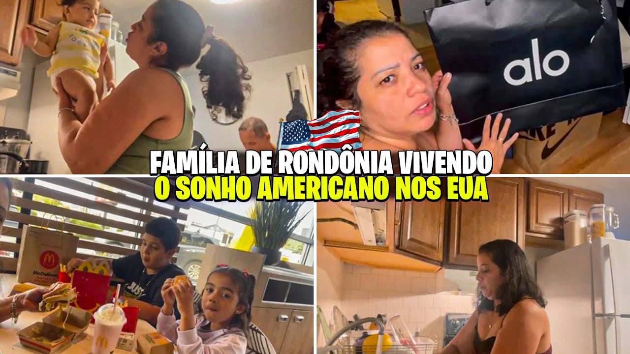 DE RONDÔNIA PARA OS EUA COM 3 FILHOS: A VIDA QUE EU SEMPRE SONHEI 💭