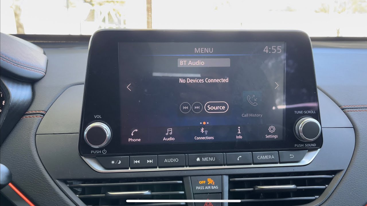 Решение проблем с подключением Bluetooth на Nissan Altima 2019-2022 гг. (легкое решение)