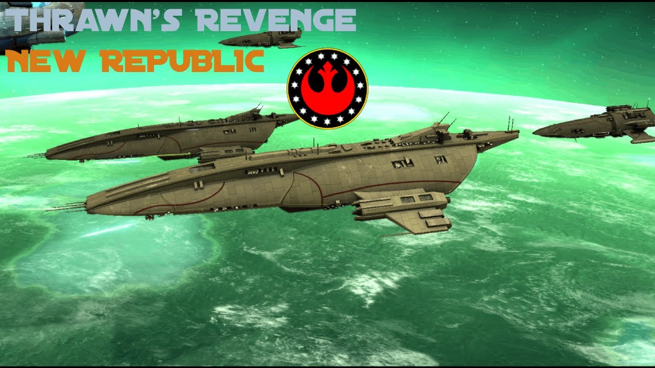 The Bakuran Fleet VS Thrawn - Thrawn's Revenge - New Republic (ep 12)