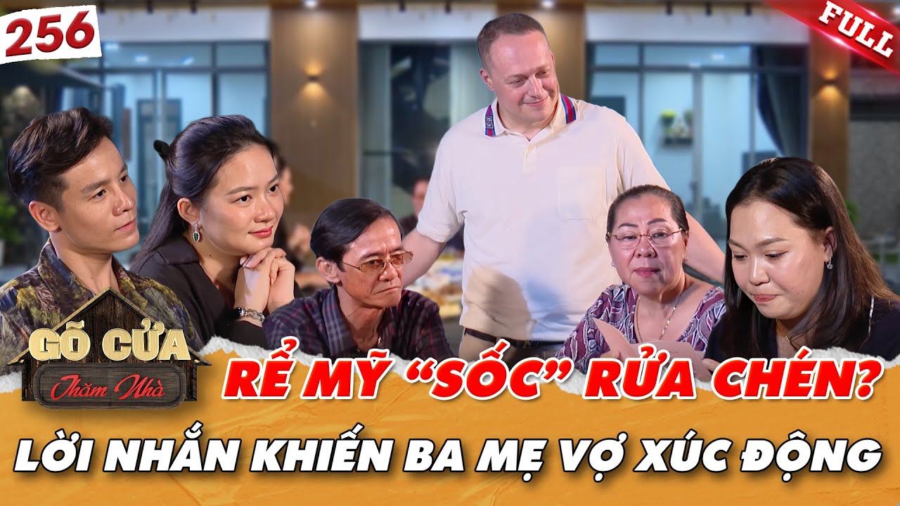 Rể Mỹ Dwayne sốc với văn hoá rửa chén của mẹ vợ Việt(Hoyer Family) | Gõ Cửa Thăm Nhà #256