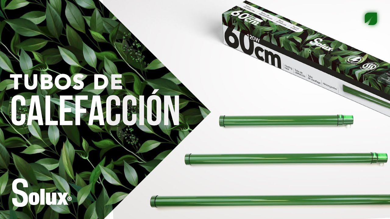 Calefacci&oacute;n para el CULTIVO INDOOR | TUBOS de CALEFACCI&Oacute;N SOLUX | HORTITEC