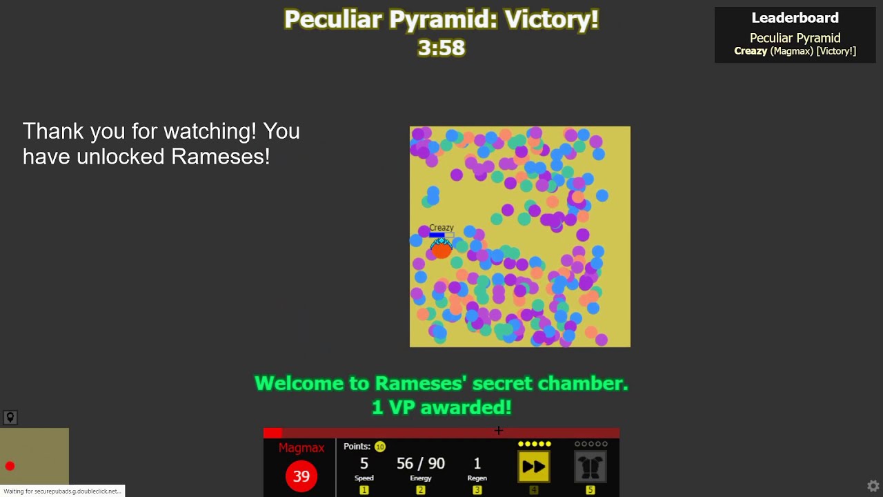 Evades.io - How to get Rameses with Magamax SOLO!
