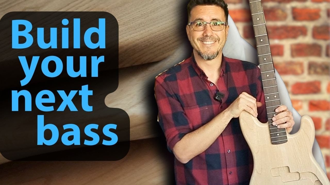 DIY Bass Guitar Build - Perfect For Beginners!
