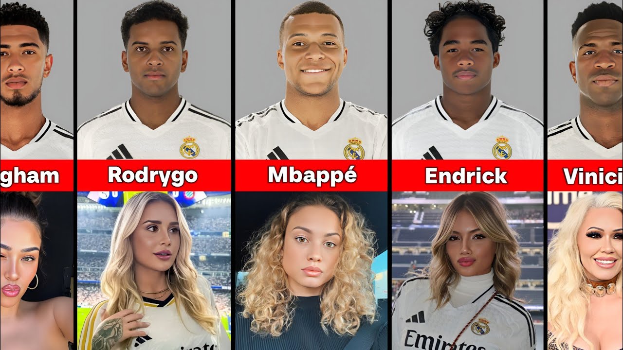 Real Madrid Players Wives & Girlfriend.
