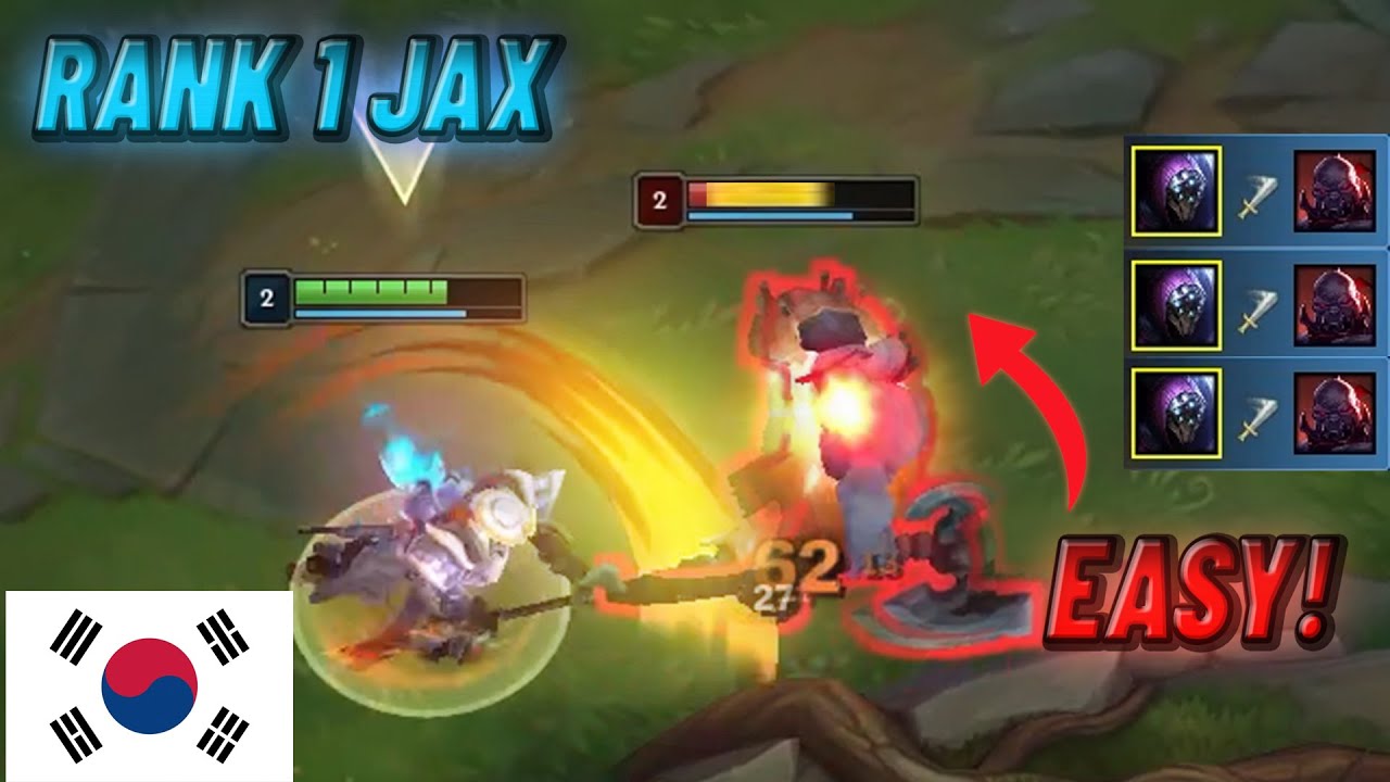 Rank 1 Jax RaiderGO makes Sion matchup look easy