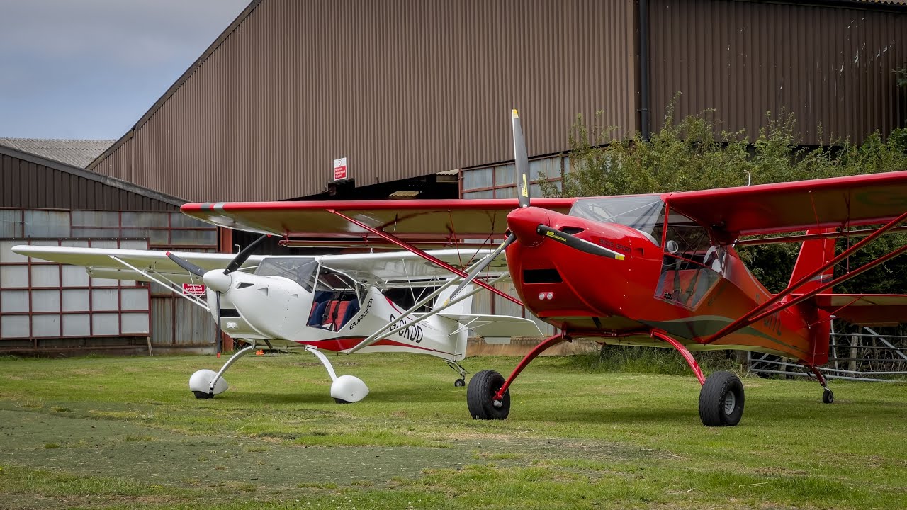 EuroFOX Tailwheel — из Россолл-Филд в Шерберн | Flight Vlog