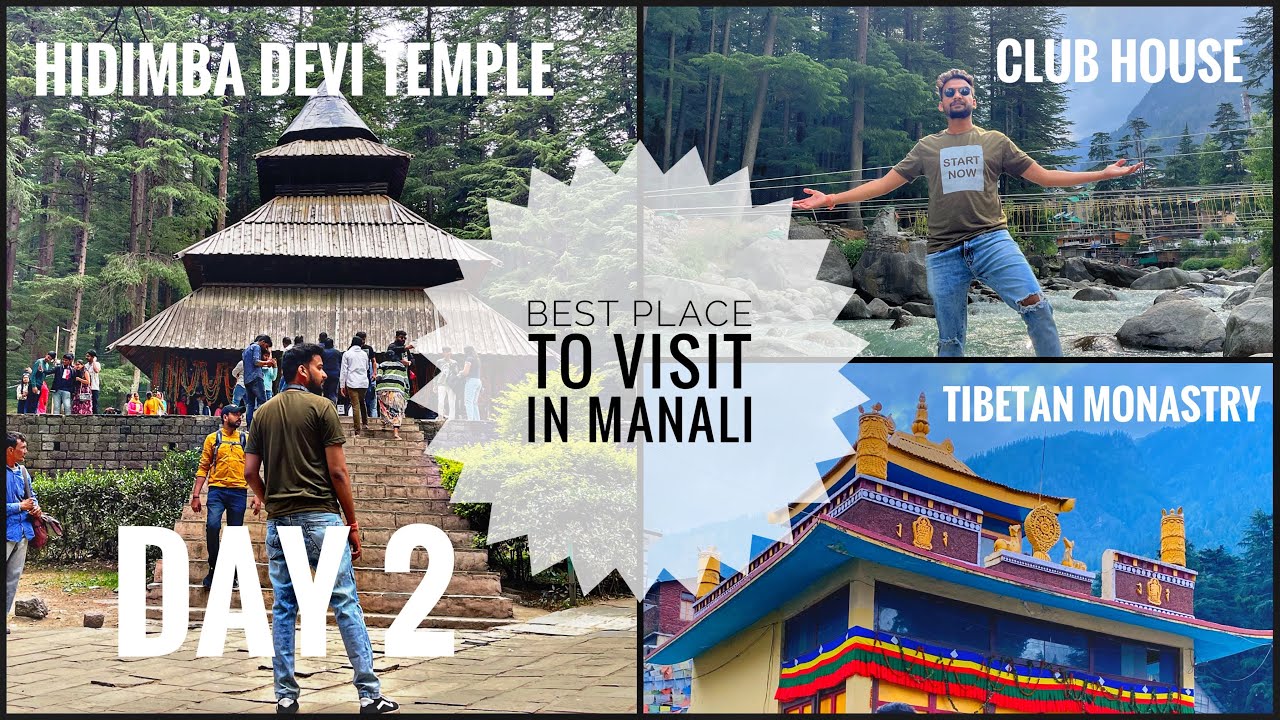 Manali tourist place | Hidimba devi temple | club house | Mall Road manali | Tibetan monastery | EP2