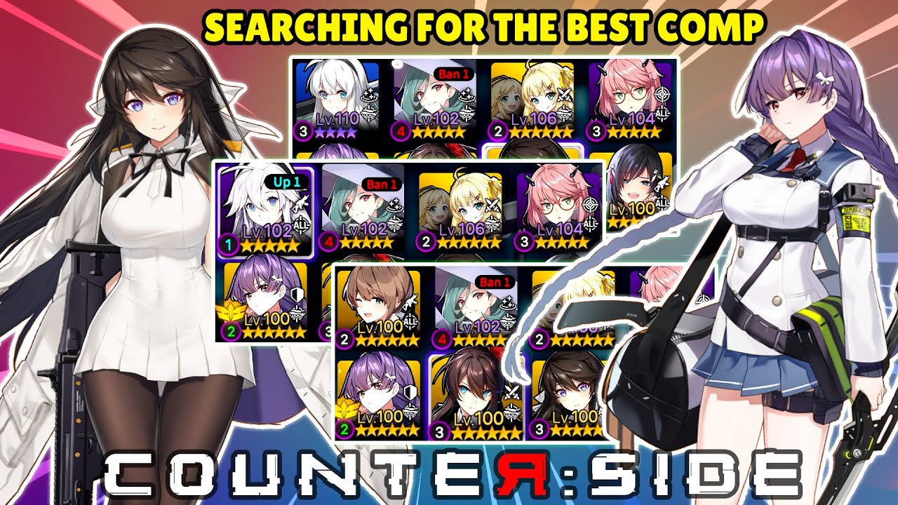 Finding The Best Team For PVP | Counter Side
