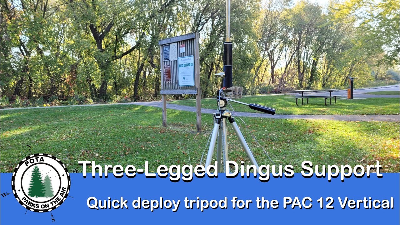 DIY PAC-12 antenna tripod!