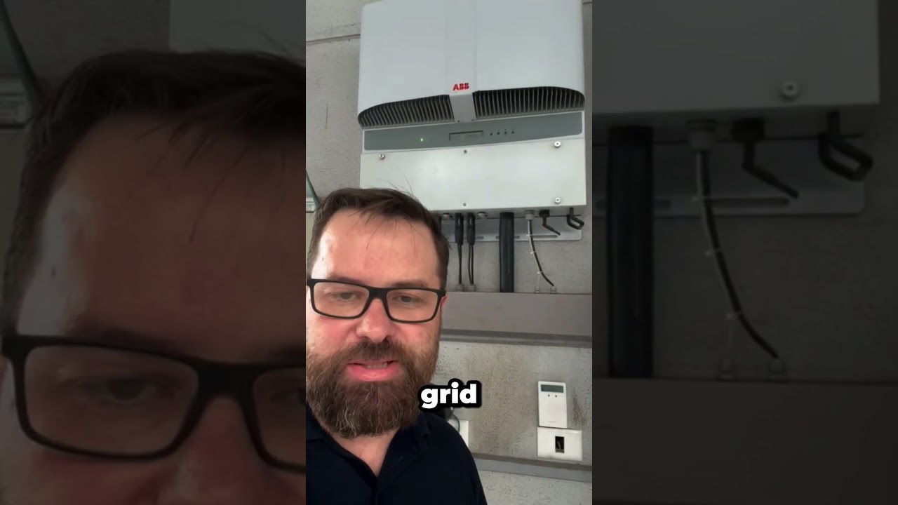 Inversor ABB com Grid Zero.