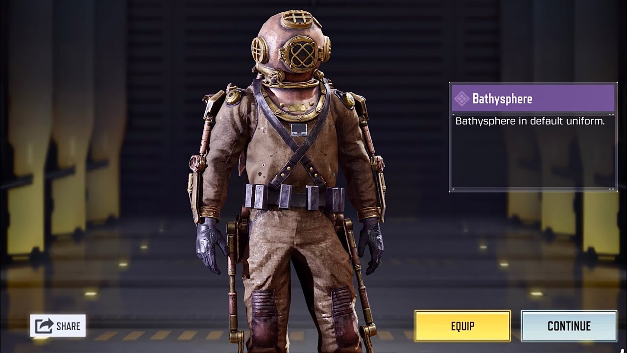 CODM SALES: DEEP DIVER BUNDLE 50%✌️TOTAL 380 CP | BATHYSPHERE IN DEFAULT UNIFORM💯💀#codm#gaming#video