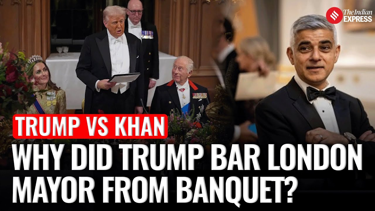 Trump Escalates Feud With London Mayor Sadiq Khan, Demands Ban From State Banquet