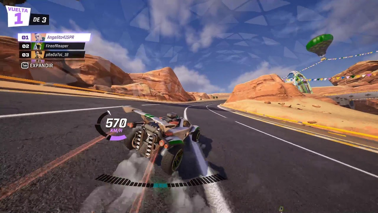 Rocket Racing rompiendo con el Abdiel