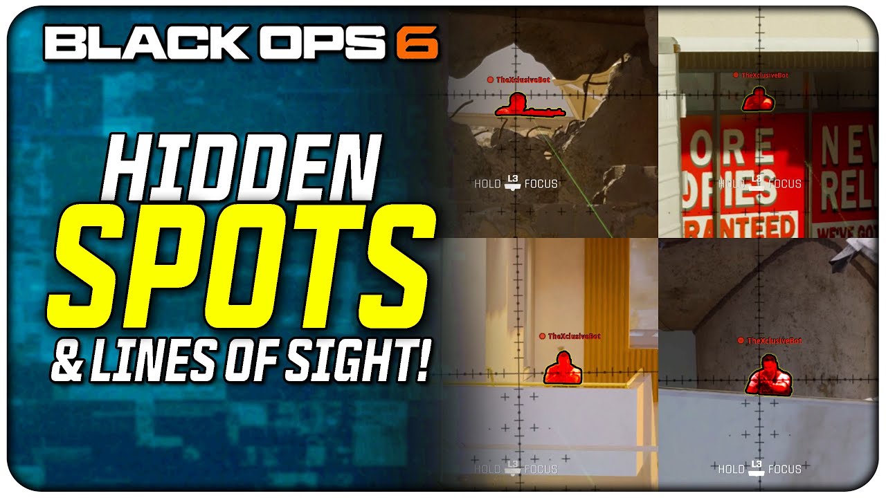 20+ Hidden Map Spots You Need to Know in Black Ops 6!