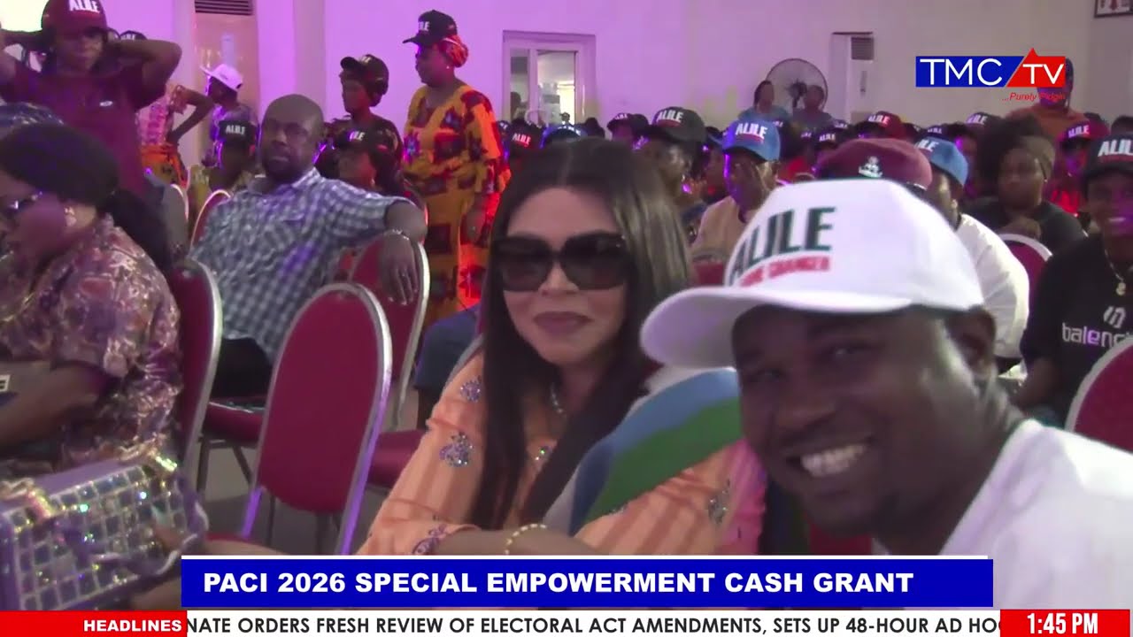 PACI 2026 Special Empowerment Cash Grant Sponsored by Hon. Pius Alile