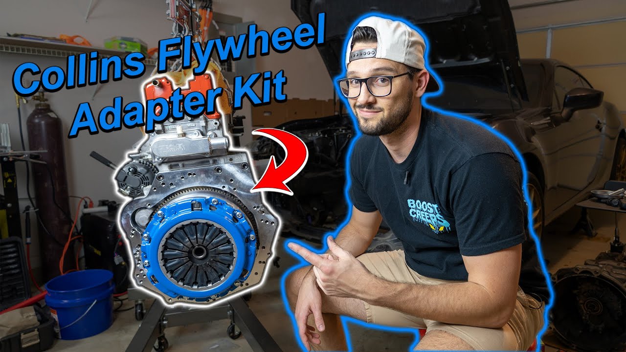 K24 Swap BRZ Part 9 - Collins K24-to-CD009 Flywheel and Clutch Adapter Kit