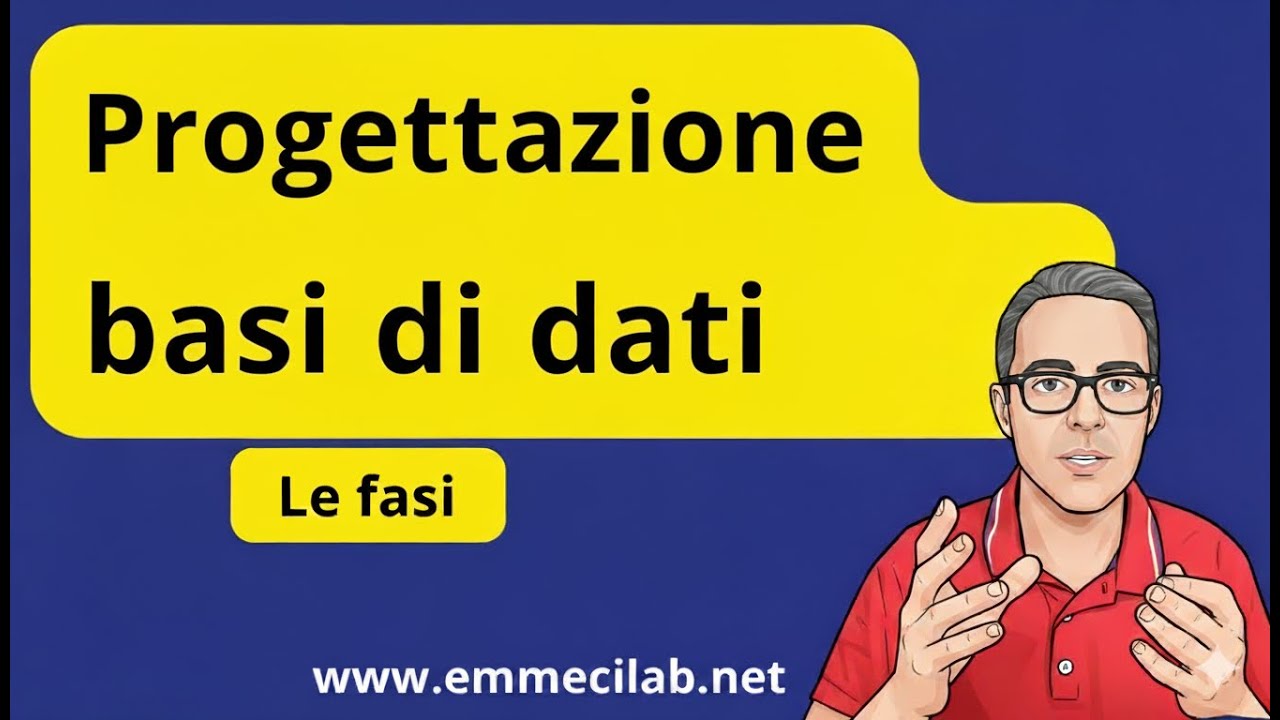 PROGETTAZIONE DI BASI DI DATI | Le fasi
