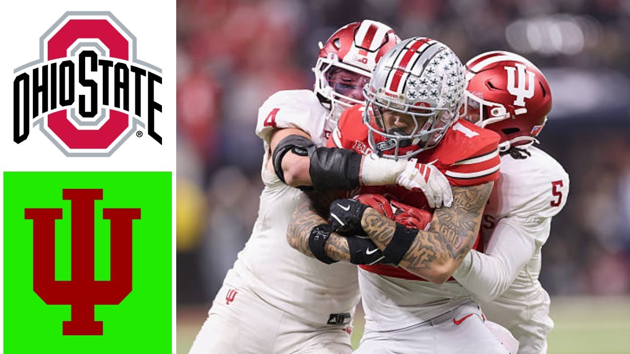 #1 Ohio State vs #2 Indiana Full Game Highlights | 2025 BIG TEN College Football Championship