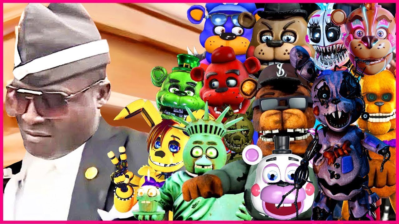 Five Nights at Freddy - Astronomia/Coffin Dance (COVER) #4