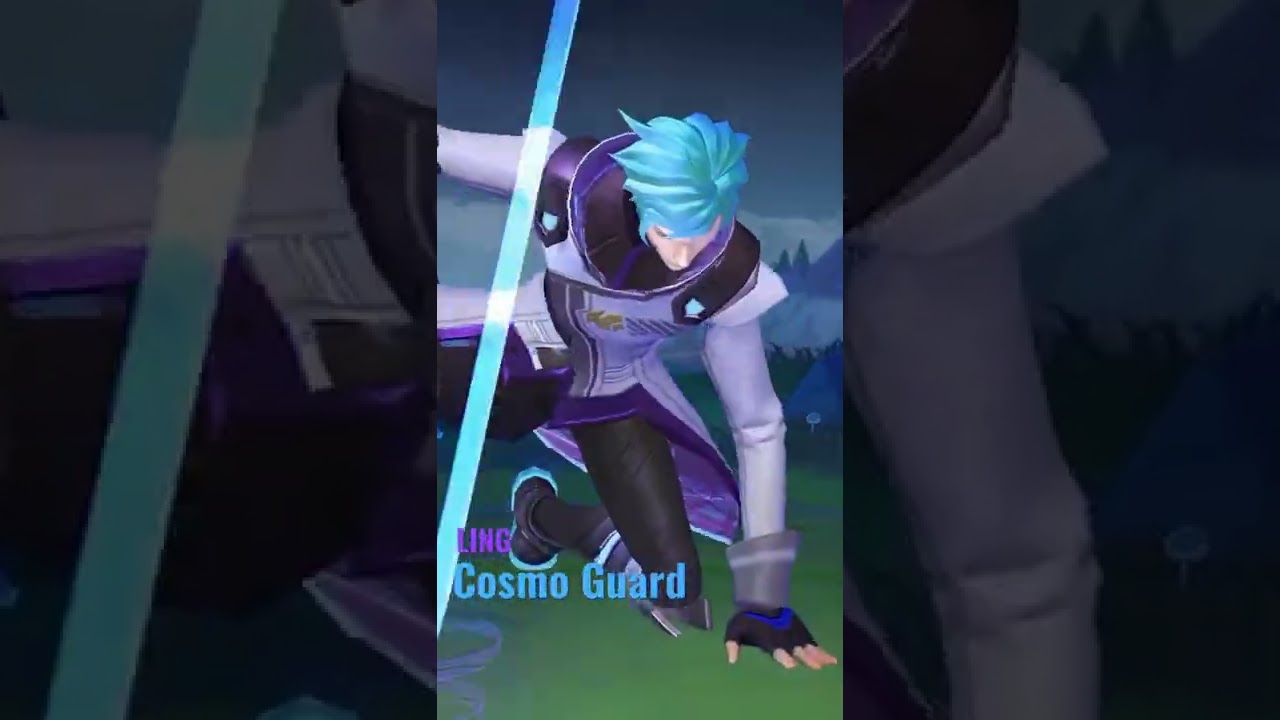 MLBB Skin Ling Cosmo Guard!!! Mobile Legends #shorts