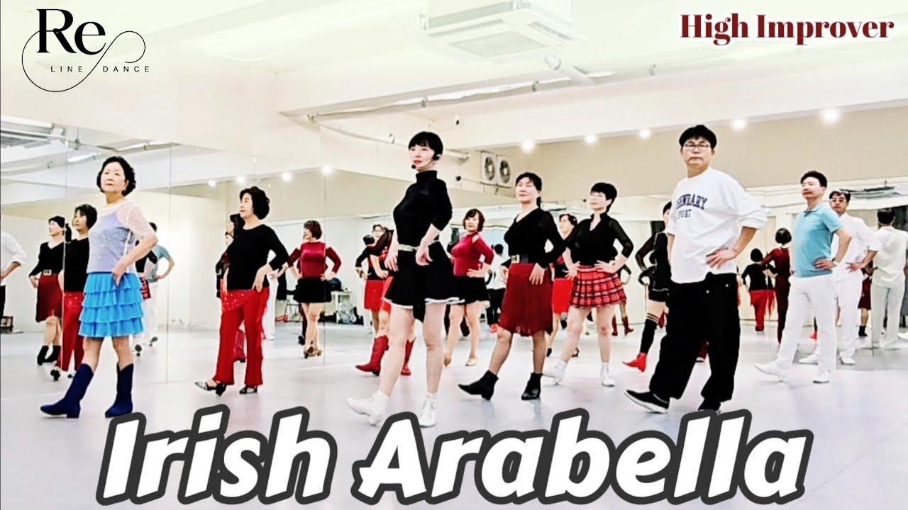Irish Arabella Line Dance || High Improver || 토요동호회 2.4주 중급반 11시 