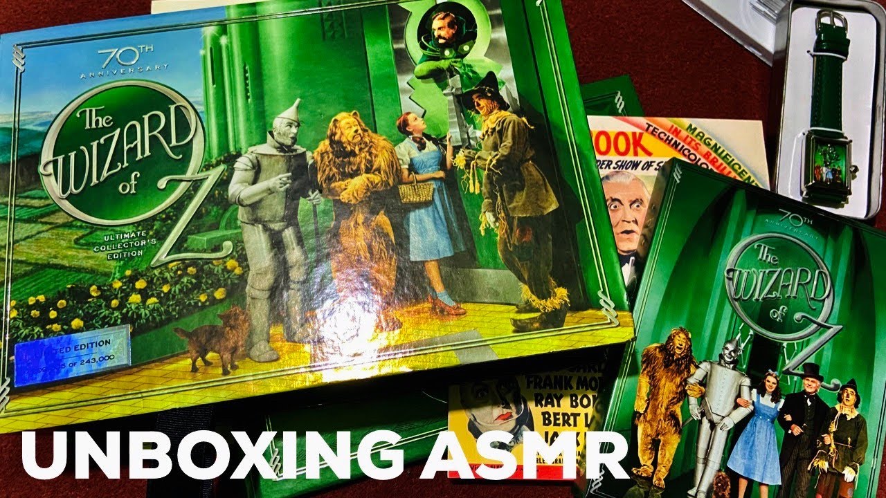 UNBOXING - The Wizard of Oz: 70th Anniversary Edition - ASMR en Español