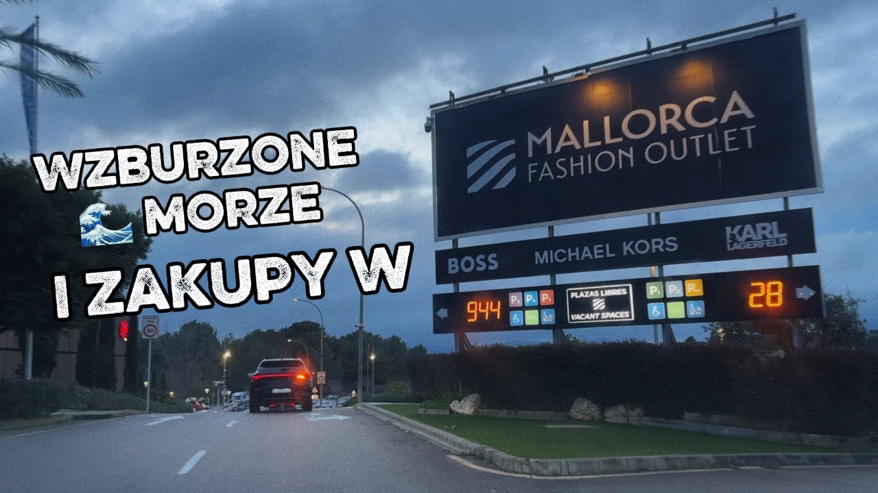 Tak wygląda zima na Majorce i piękne wzburzone morze 🌊 | Pogoda w styczniu na Majorce