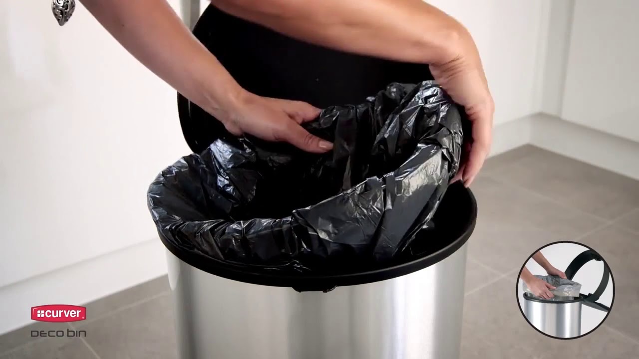 CURVER ถังขยะ Deco Bin 40L