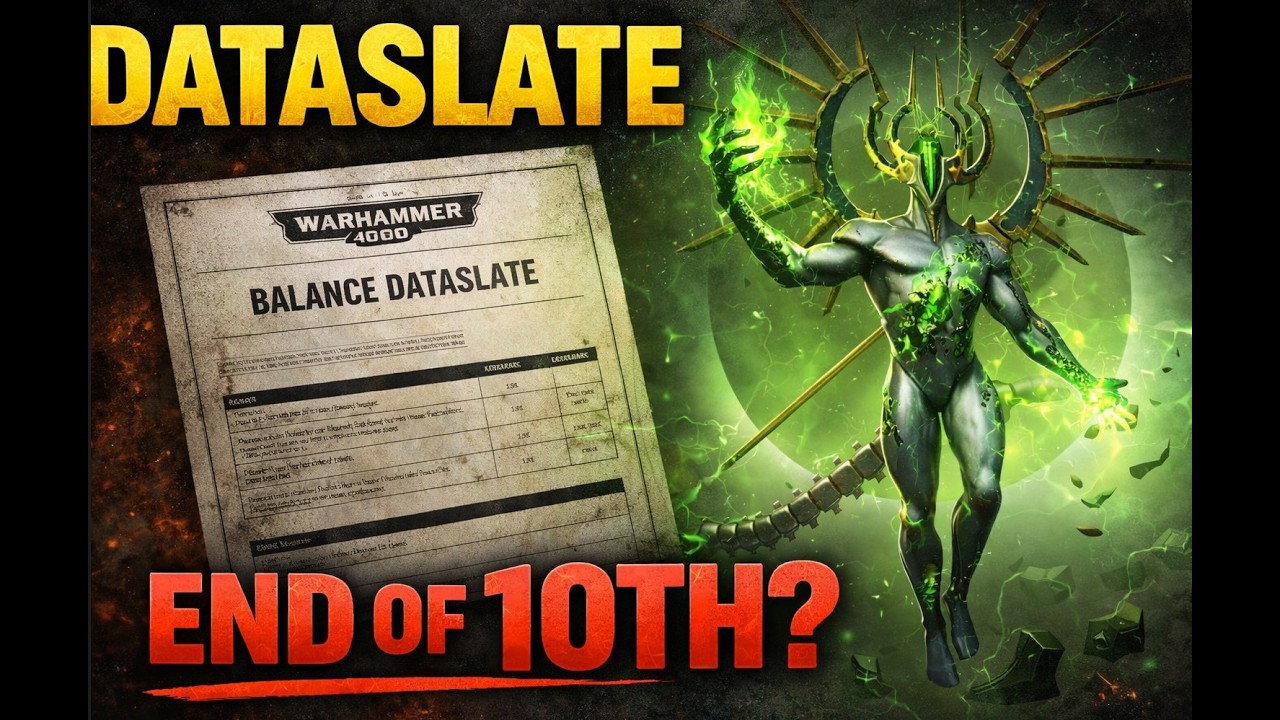 Warhammer 40K Dataslate Reaction – This Looks Like The End of 10th