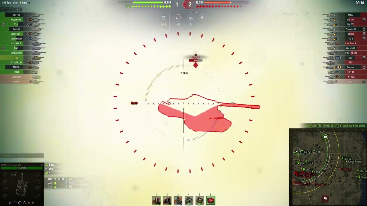 WORLD OF TANKS | ABD T30 TANK AVCISI PART 2