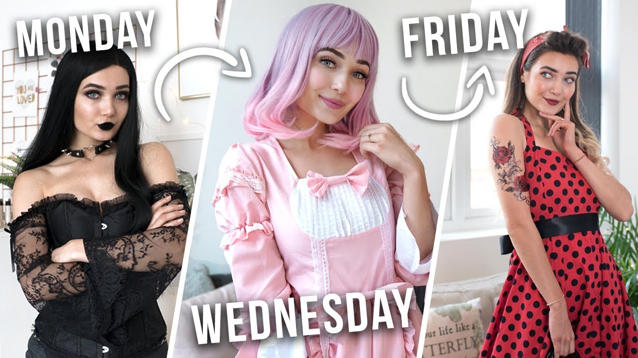 I CHANGED MY STYLE EVERYDAY FOR A WEEK... SO EMBARRASSING!