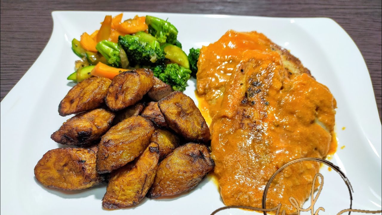 Fish Fillet in Coconut Sauce