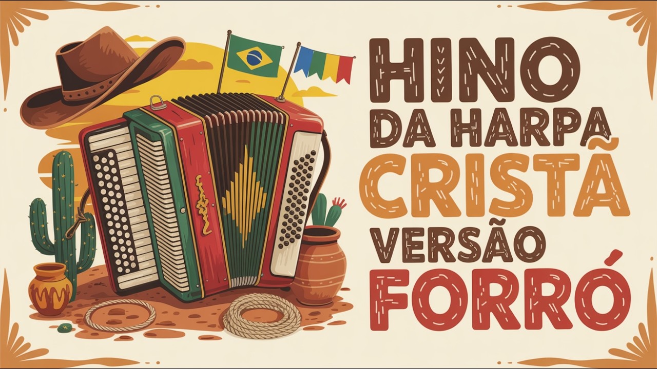 HINO DA HARPA CRISTÃ 467 | SOBRE AS ONDAS DO MAR | VERSÃO FORRÓ