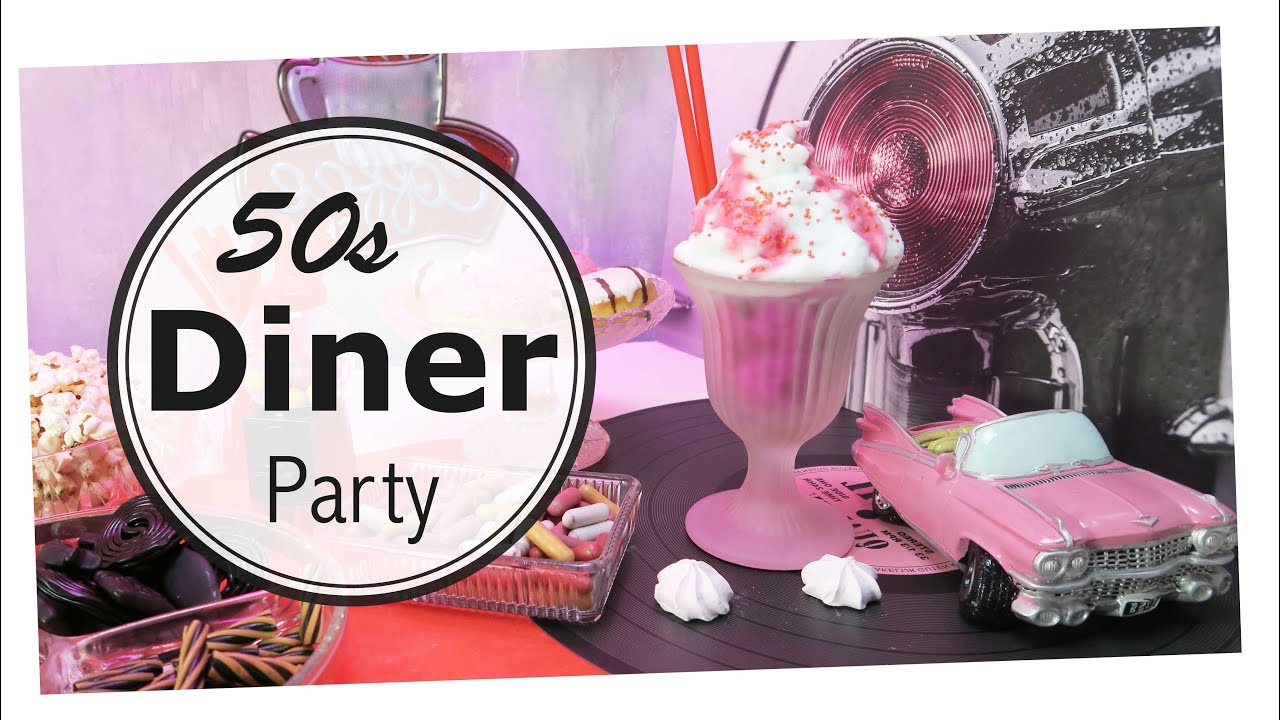 50s Diner Party DIYs Inspiration | Konfetti Partys