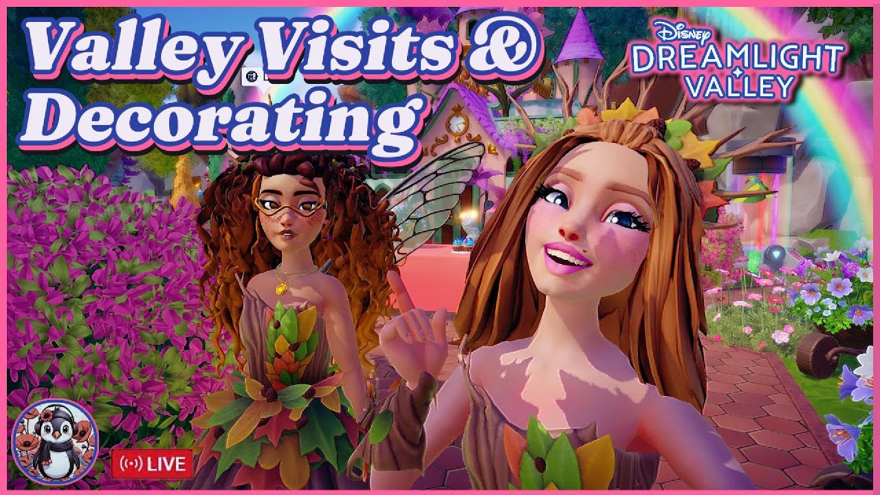Valley Visits and Decorating in Disney Dreamlight Valley