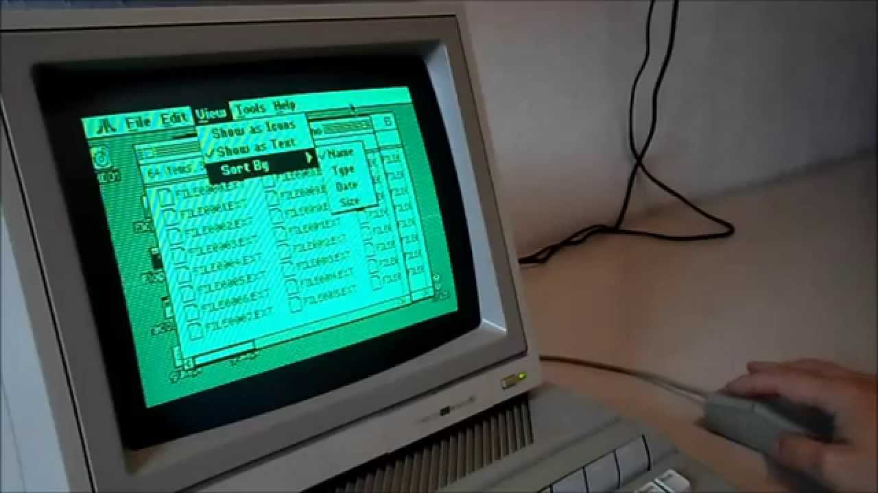 Atari 130XE + STM1