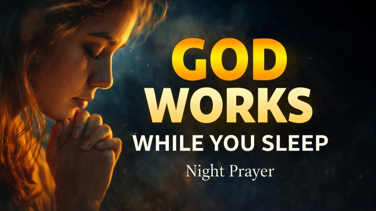 Say This Prayer Tonight | God Will Work While You Sleep