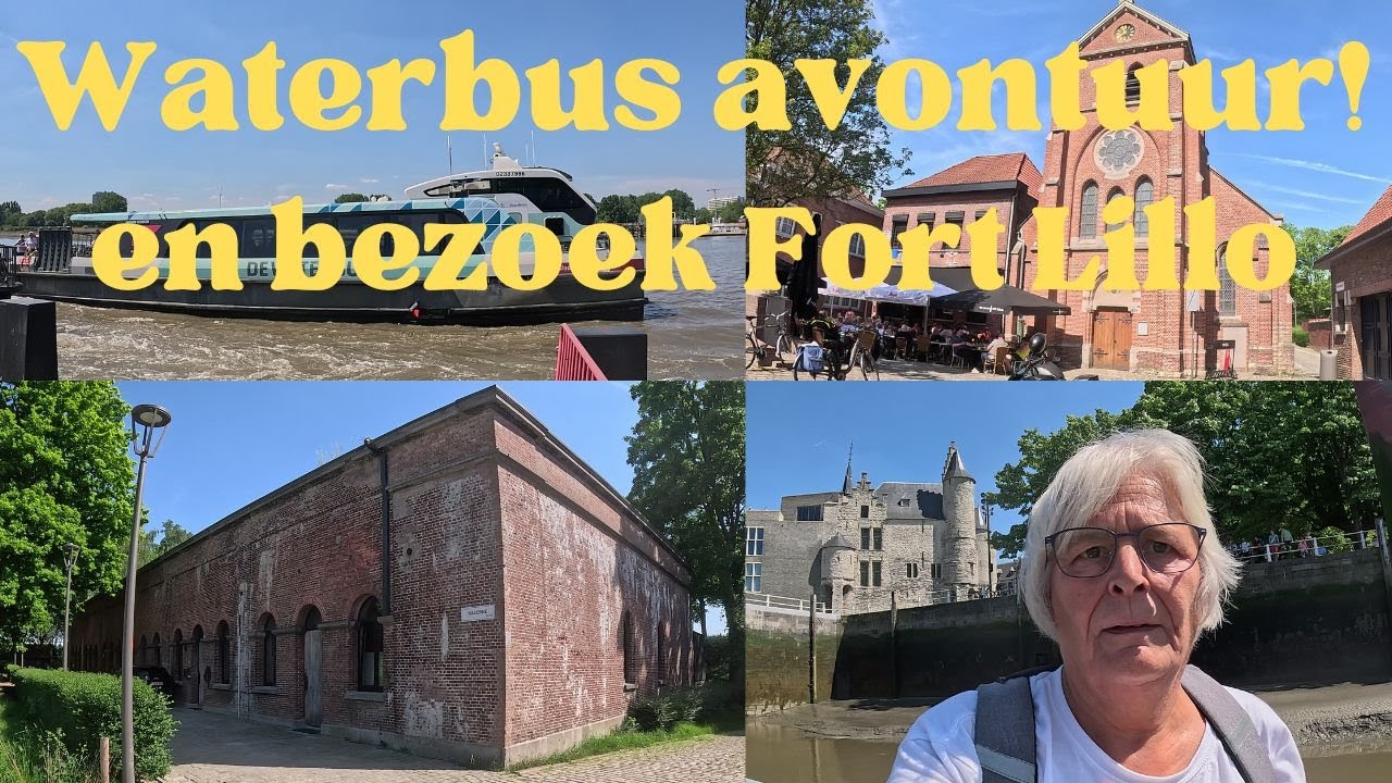 Van Antwerpen naar Lillo met de Waterbus: Ontdek Fort Lillo!